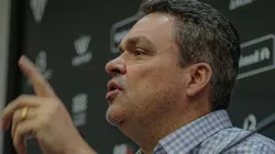 Foto: Flickr do Atlético-GO - Adson em coletiva.