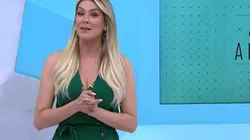 Foto: Reprodução/Band - Renata Fan e Denílson discutiram sobre importância de Endrick no profissional do Palmeiras