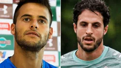 Foto: Lucas Merçon/Fluminense/Divulgação - De Amores e Hudson: jogadores ingressaram na Justiça contra o Fluminense
