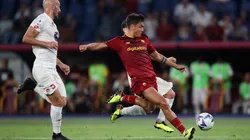 Paulo Dybala da AS Roma em partida contra AC Monza
