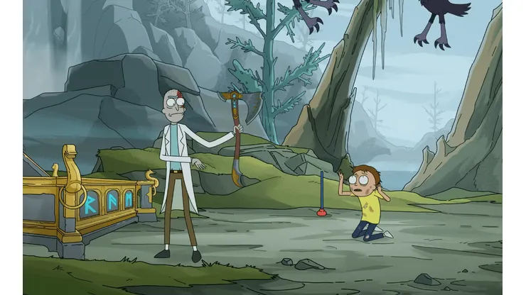 Adult Swim lança vídeo especial de Rick e Morty x God of War Ragnarök