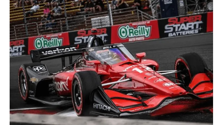 Power se aproximou do título após chegar em segundo em Portland