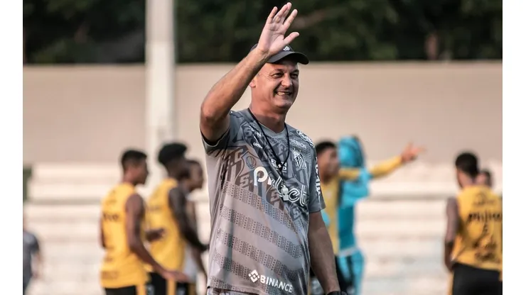 Santos x Goiás, o técnico Lisca comanda o Peixe contra o Goiás (Foto: Ivan Storti/Santos FC)