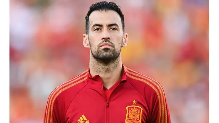David Ramos/Getty Images. Sergio Busquets é titular da seleção espanhola