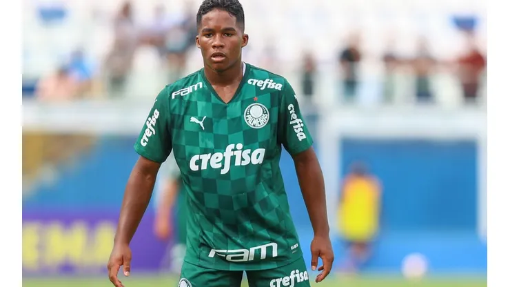 Marcello Zambrana/AGIF - Endrick é pedido no time principal do Palmeiras
