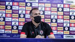 Foto: Alan Deyvid / Atlético GO - Eduardo Baptista revelou estratégia do Atlético-GO contra o São Paulo
