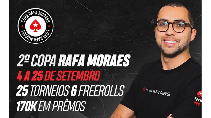 Segunda edição da Copa Rafael Moraes começa no domingo (4) (Foto: Divulgação/PokerStars)