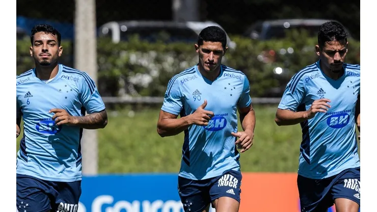Foto: Gustavo Aleixo/Cruzeiro - Bidu, Neto e Luvannor só tem contrato até o fim de 2022