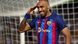 Getty Images/Alex Caparros - Aubameyang decide futuro no Barcelona