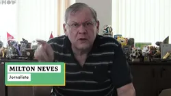 Milton Neves falou sobre o Athletico Paranaense na Libertadores (Foto: Reprodução/UOL Esporte)