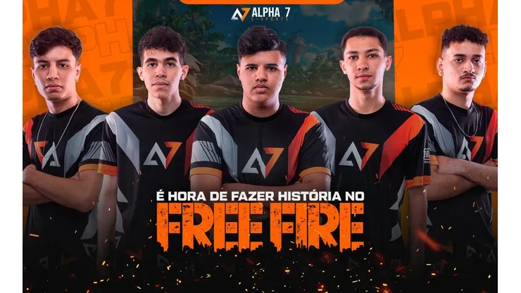 Alpha7 Esports, tradicional organização de PUBG Mobile, anuncia time de Free Fire