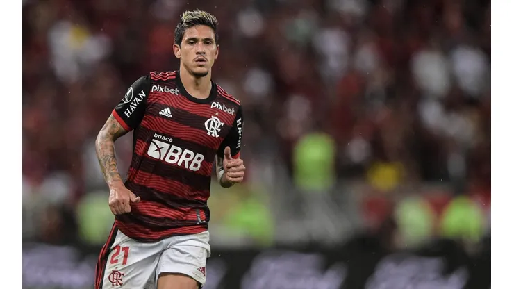 Thiago Ribeiro/AGIF - Pedro no Flamengo.