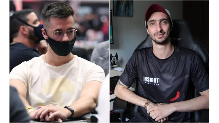 Dalton Hobold e Lucio Lima estão em 2º e 3º no ranking de poker online (Fotos: Luis Bertazini/BSOP e reprodução instagram oficial Lucio Lima)