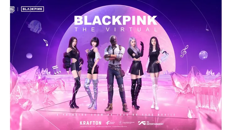 BLACKPINK ganha VMA 2022 da MTV com show "The Virtual" no PUBG Mobile