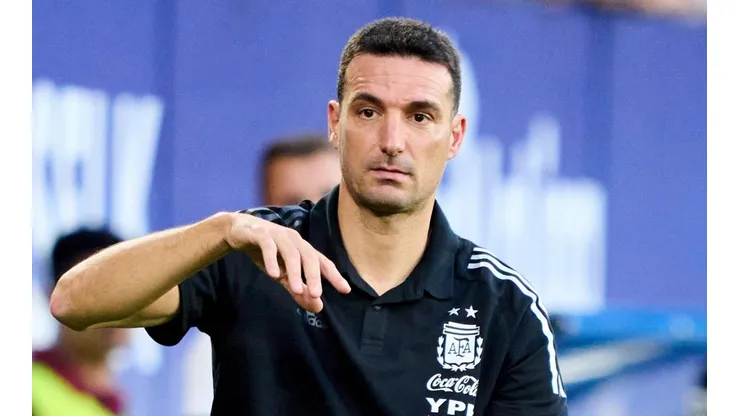(Photo by Juan Manuel Serrano Arce/Getty Images) - Scaloni está de olho no Corinthians.