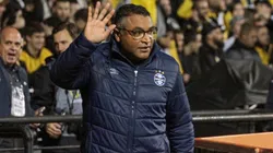 Foto: Lucas Sabino/AGIF - Roger Machado: técnico é alvo de críticas da torcida do Grêmio