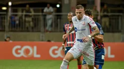 Jhony Pinho/AGIF/ Jobson, Souza, Richard Franco e +8; Cavalcanti esbola Náutico para reação no Brasileirão Série B.