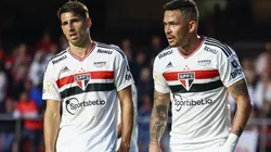 Marcello Zambrana/AGIF/ Calleri e Luciano são a aposta do São Paulo para enfrentar o Atlético-GO; números dos dois impressionam.