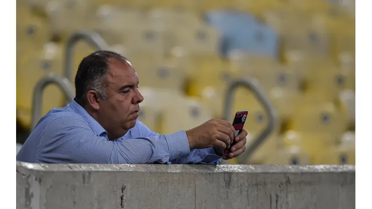 Foto: Thiago Ribeiro/AGIF - Marcos Braz é o responsável pelas negociações de mercado no Flamengo