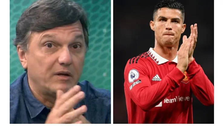 Foto: Reprodução - Rádio Jovem Pan - Foto CR7: (Photo by Michael Regan/Getty Images)