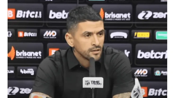 Foto: Reprodução / YouTube - Lucho fala pela 1ª vez como treinador do Ceará