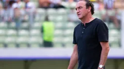 Fernando Moreno/AGIF/ "As coisas não vão acontecer de uma hora pra outra"; Cuca desabafa sobre momento do Atlético-MG na temporada.