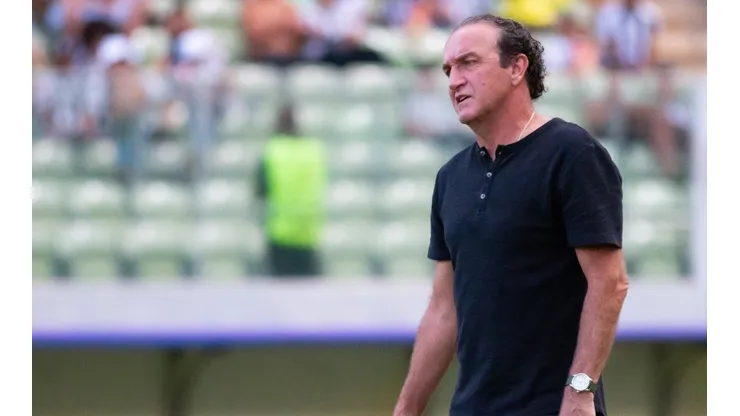 Fernando Moreno/AGIF/ "As coisas não vão acontecer de uma hora pra outra"; Cuca desabafa sobre momento do Atlético-MG na temporada.