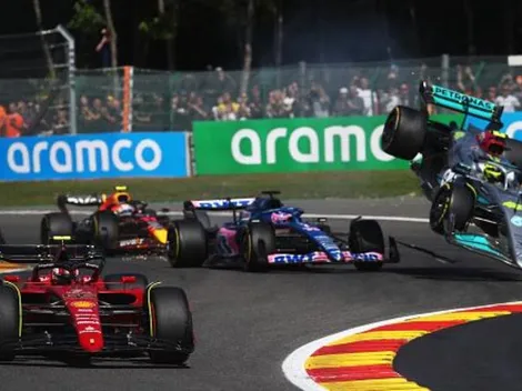 Hamilton coloca 'panos quentes' em incidente com Alonso na Bélgica e assume culpa pela manobra