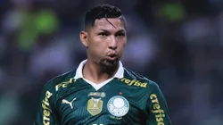 Rony, jogador do Palmeiras, durante partida contra o Botafogo-SP no estádio Arena Allianz Parque pela Copa Do Brasil 2024. Foto: Ettore Chiereguini/AGIF