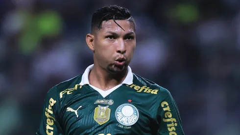 Rony, jogador do Palmeiras, durante partida contra o Botafogo-SP no estádio Arena Allianz Parque pela Copa Do Brasil 2024. Foto: Ettore Chiereguini/AGIF