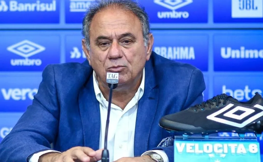 Denis foi vice de futebol no Grêmio. Lucas Uebel/Grêmio.