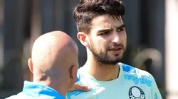 Foto: Cesar Greco - "Flaco" Lopez é um dos vários pendurados do Palmeiras para duelo contra o Fluminense