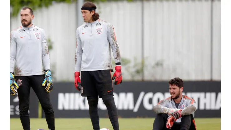 Daniel Vorley/AGIF - Caíque França foi terceiro goleiro do Corinthians em 2017.