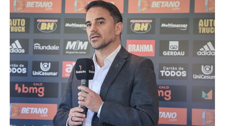 Foto: Pedro Souza / Atlético / Divulgação - Caetano: direção do Galo já sabe valor do centroavante