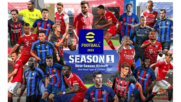 eFootball 2023 estreia nesta quinta (25) com novas licenças e cartas de jogadores