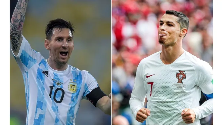 Agif/Thiago Ribeiro e Agif/Ale Cabral - Messi e Cristiano Ronaldo brigam por marcas na Champions League