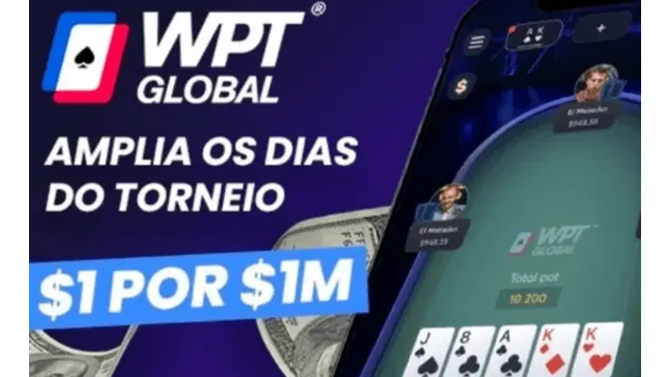 WPT Global ampliou as datas para o torneio de US$ 1 por US$ 1 milhão (Foto: Divulgação/WPT Global)