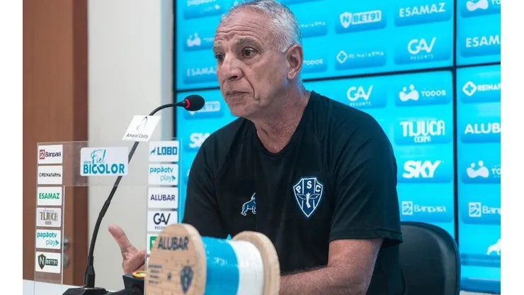 Foto: Reprodução. Marcio Fernandes comentou sobre os próximos desafios do Papão na Série C