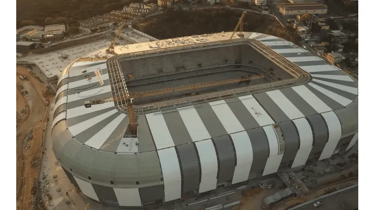Divulgação/Atlético-MG. Arena MRV deve ser entregue em março de 2023