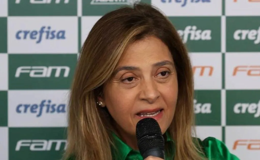 Leila quer a contratação de Lucas Ronier Foto: Cesar Greco/Palmeiras