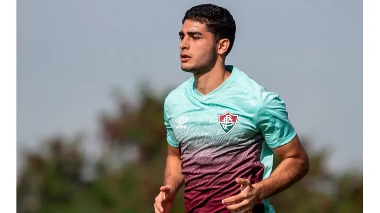 Michel Araújo ainda tem contrato com o Fluminense até 2023 — Foto: Mailson Santana / Fluminense FC