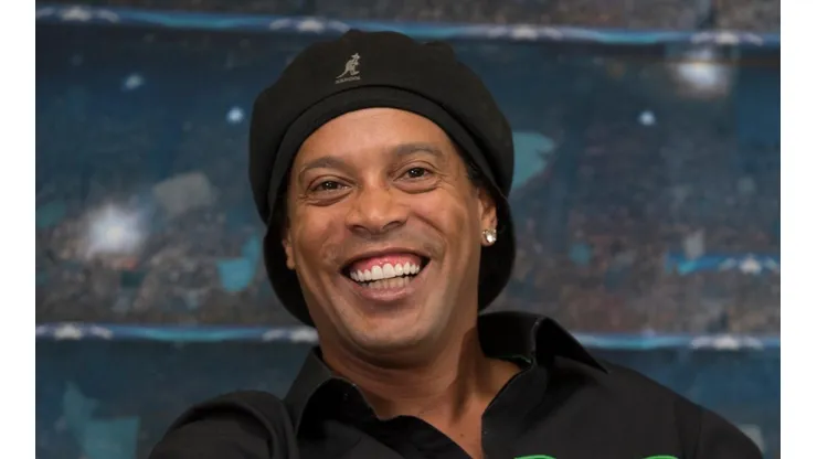 Foto: Getty Images | Ronaldinho Gaúcho se rende a joia do Palmeiras