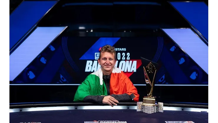 Giuliano Bendinelli venceu o Main Event do EPT Barcelona (Foto: Danny Maxwell/PokerStars)