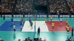 França derrotou o Brasil em quatro sets