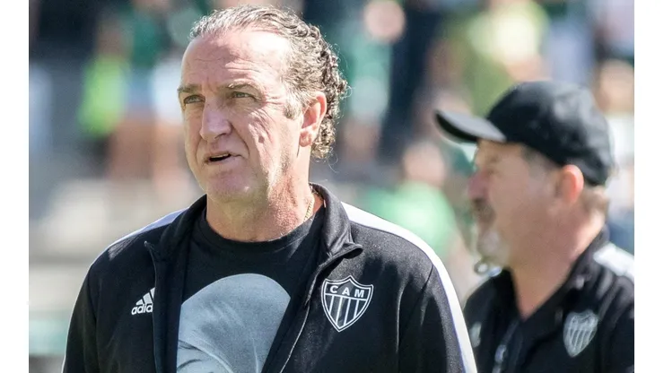 Robson Mafra/AGIF/ "Tem que passar essa confiança pra ele"; Cuca desabafa sobre titular do Atlético-MG.