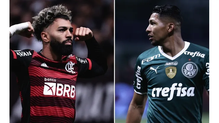 Agif/Ettore Chiereguini e Agif/Ettore Chiereguini - Rony e Gabigol voltam a se encontrar no Brasileirão