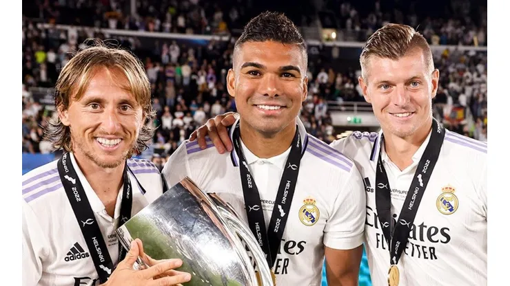 Reprodução/Real Madrid - Kroos e Modric fazem carta em despedida de Casemiro