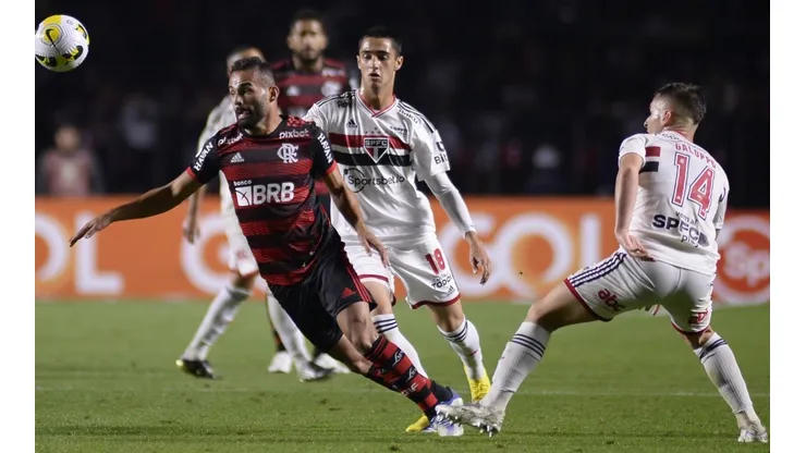 Alan Morici/AGIF - Flamengo x São Paulo pelo Brasileirão.
