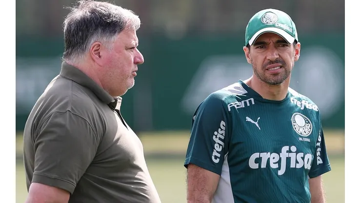 Foto: Cesar Greco/Ag. Palmeiras - Abel deu aval para direção negociar Ruan Santos com o Cruzeiro