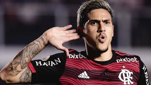 Foto: Ettore Chiereguini/AGIF - Pedro fez um golaço de bicicleta.